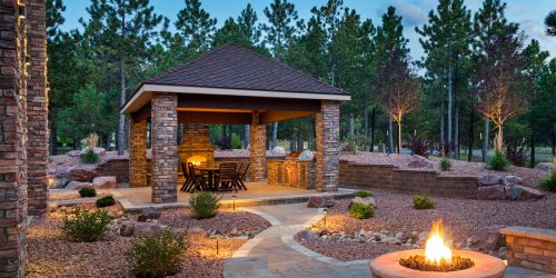 Outdoor Living, Outdoor Fireplace, Hardscape, Masonry, Free Estimate